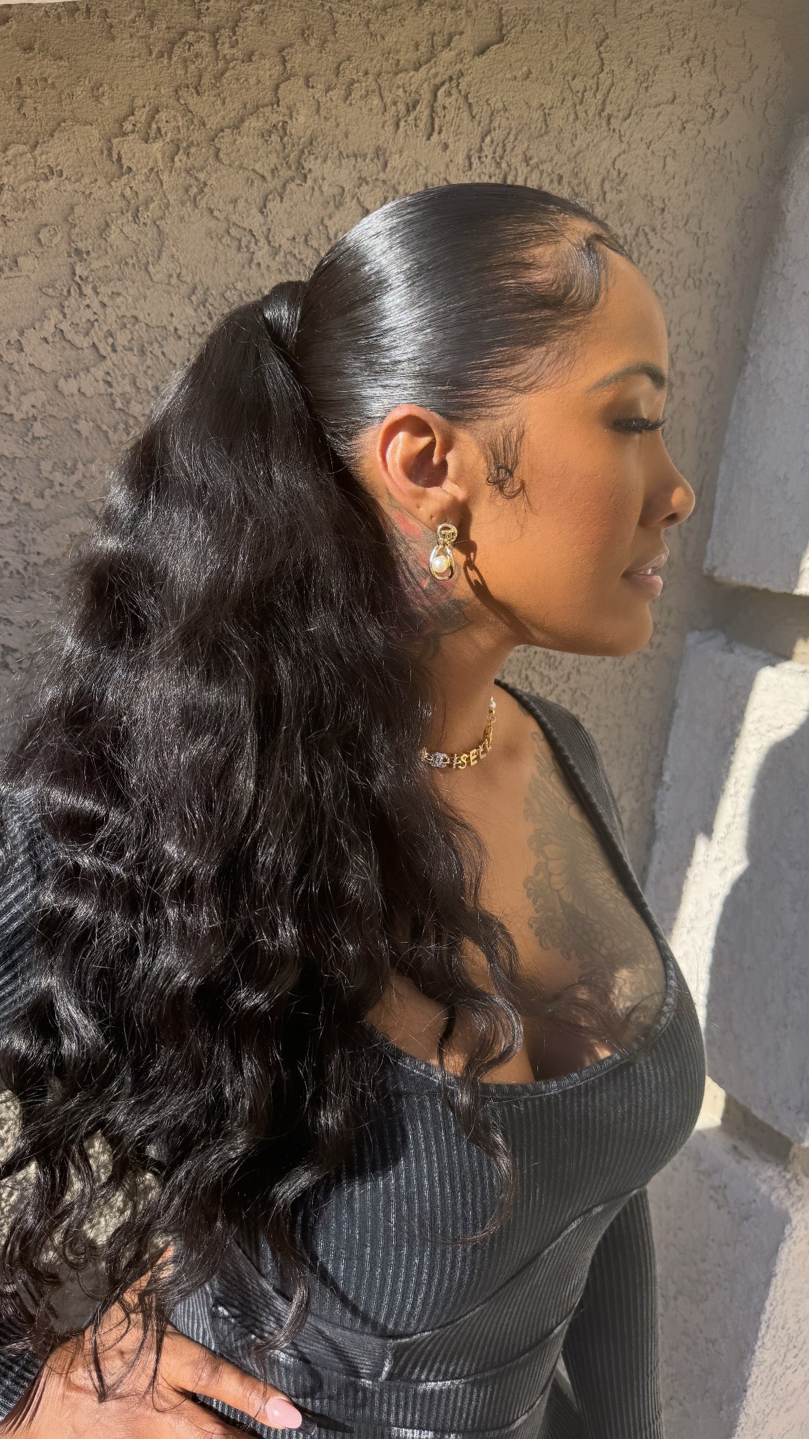 Velcro Ponytail